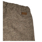 Paolo Pecora Pantalone tinta unita con Elastico In Vita Marrone per Bambino PP4478 MARRONE PAOLO PECORA 