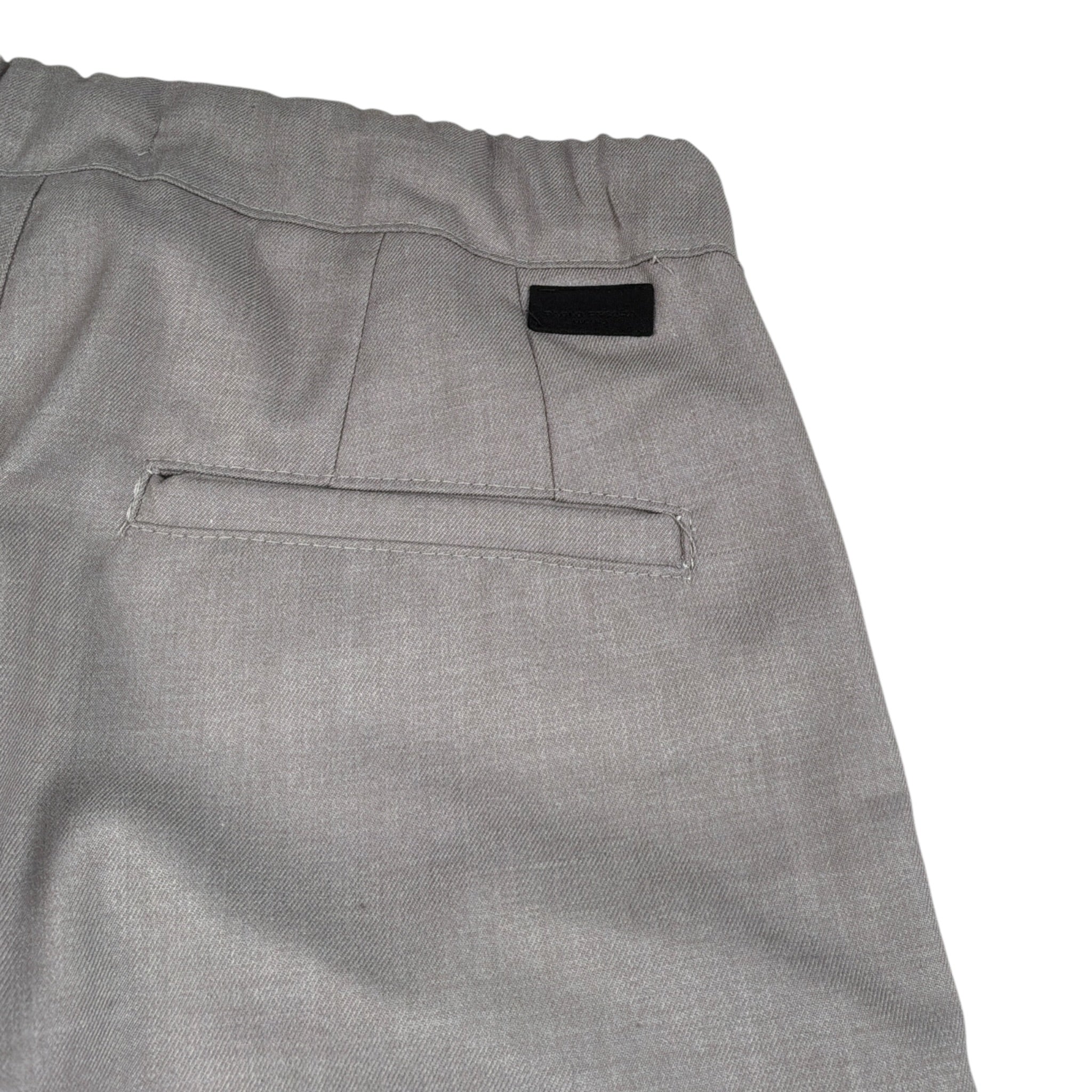 Paolo Pecora Pantalone tinta unita con Elastico In Vita Beige per Bambino PP4485 BEIGE PAOLO PECORA 