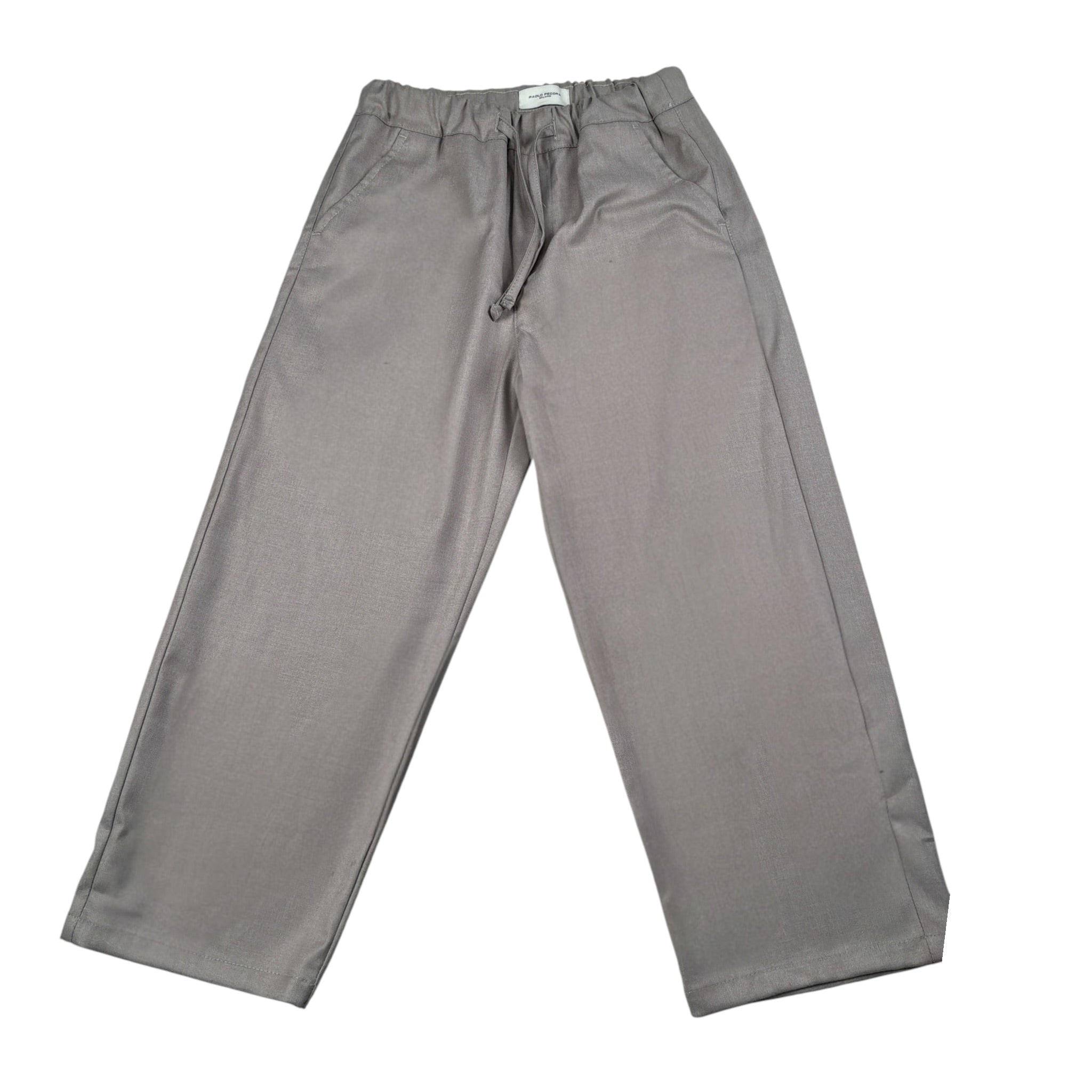 Paolo Pecora Pantalone tinta unita con Elastico In Vita Beige per Bambino PP4485 BEIGE PAOLO PECORA 