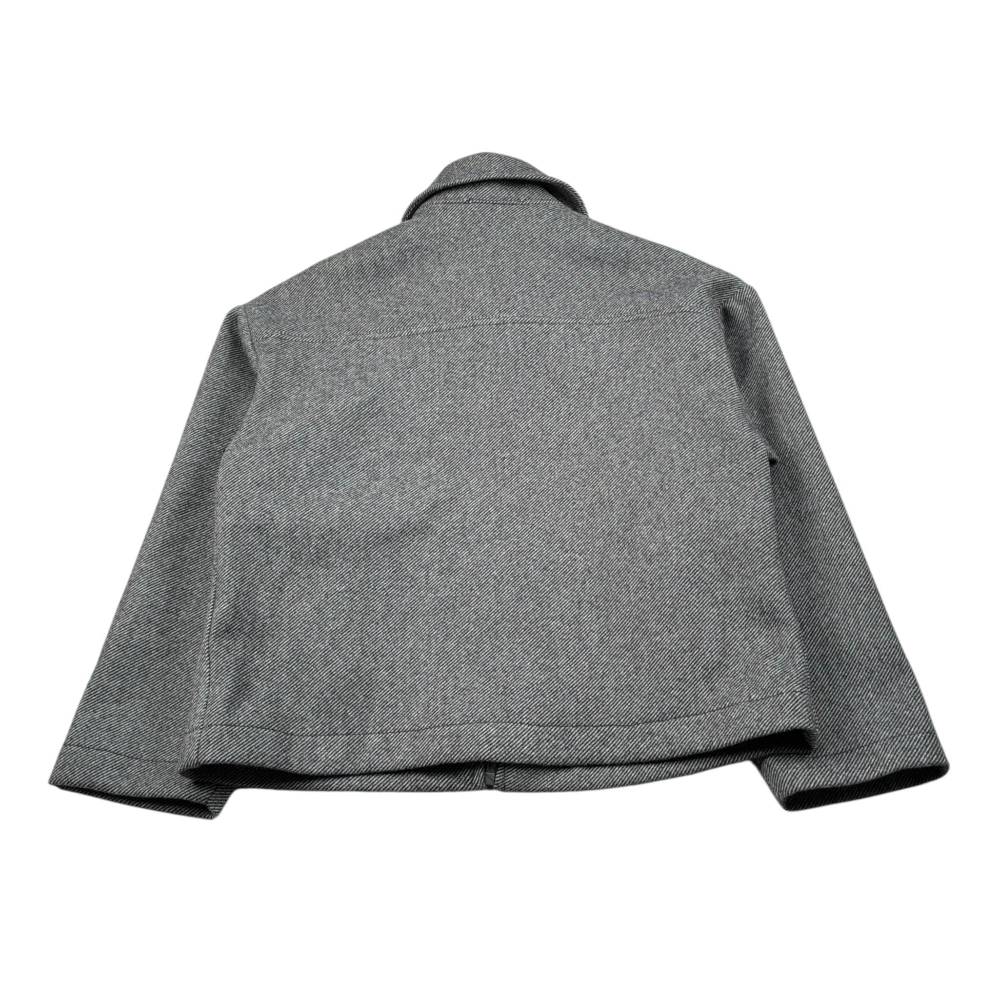 Paolo Pecora Giubbino tinta unita con Zip Grigio per Bambino PP4497 GRIGIO PAOLO PECORA 