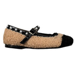 Papanatas Ballerina tinta unita Beige per Bambina 42049AH BEIGE PAPANATAS 