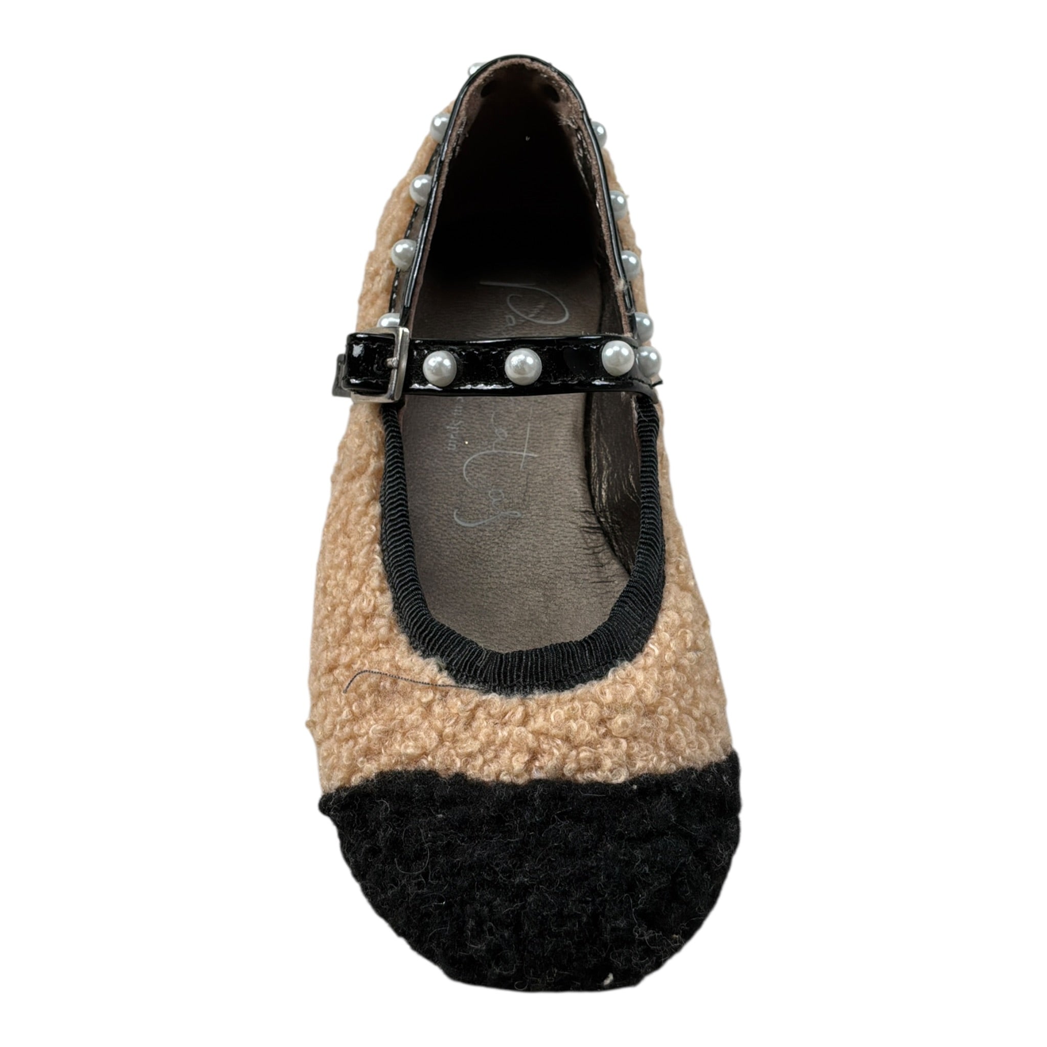 Papanatas Ballerina tinta unita Beige per Bambina 42049AH BEIGE PAPANATAS 