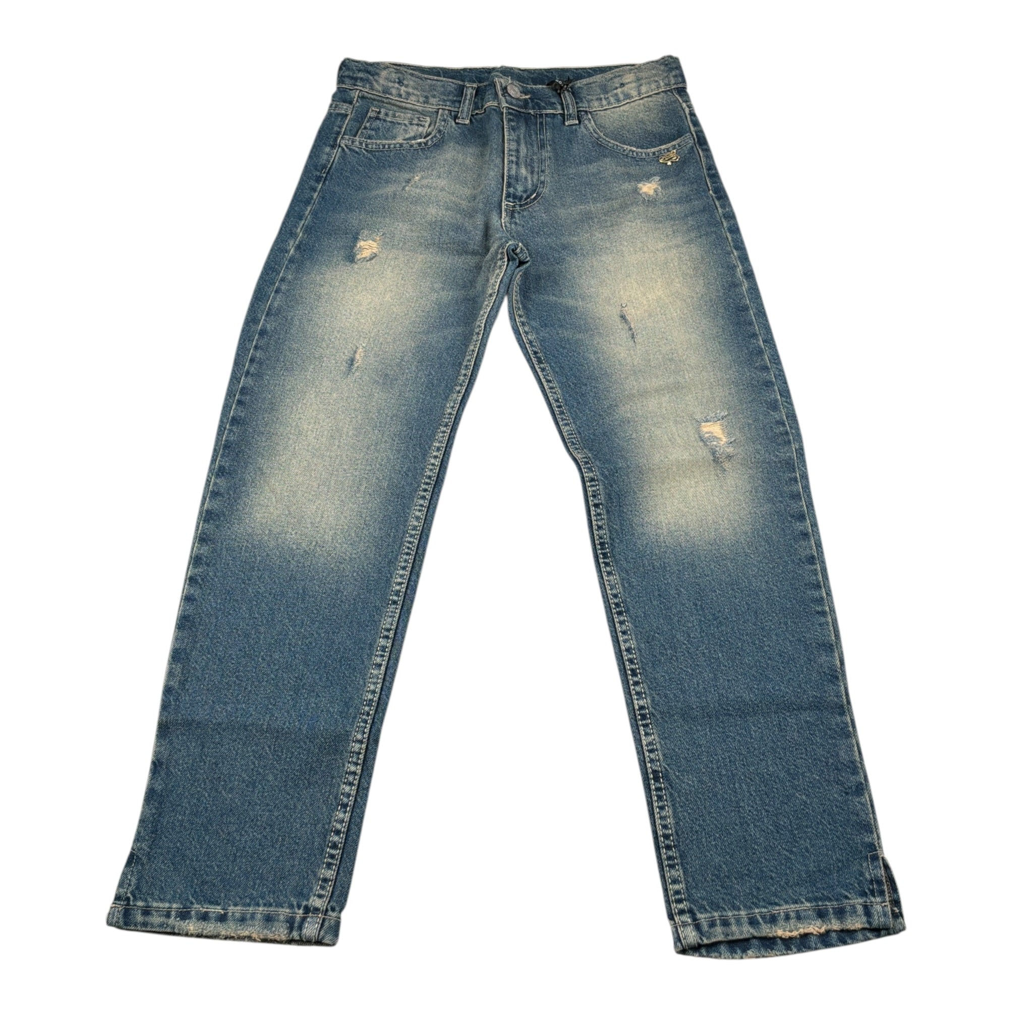 Paris Hilton Jeans tinta unita Girovita Regolabile Azzurro per Bambina PH1494 AZZURRO PARIS HILTON 