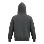 Patriot Felpa tinta unita con Stampa E Cappuccio Grigio per Bambino PFE040X GRIGIO PATRIOT 