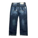 Patriot Jeans tinta unita 5 Tasche Blu per Bambino PJ5F2WPBK18 BLU PATRIOT 