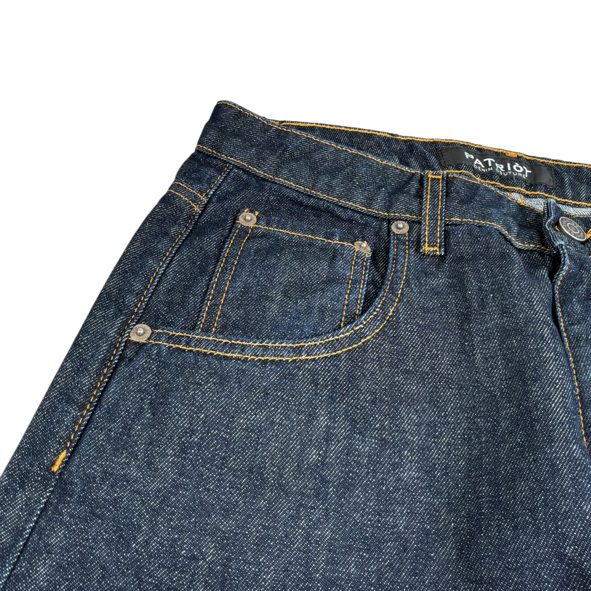 Patriot Jeans tinta unita con Girovita Regolabile Blu per Bambino PJ5F2WPBK23 BLU PATRIOT 