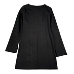Patrizia Pepe Abito tinta unita Manica Lunga Nero per Bambina 7A0566 NERO PATRIZIA PEPE 