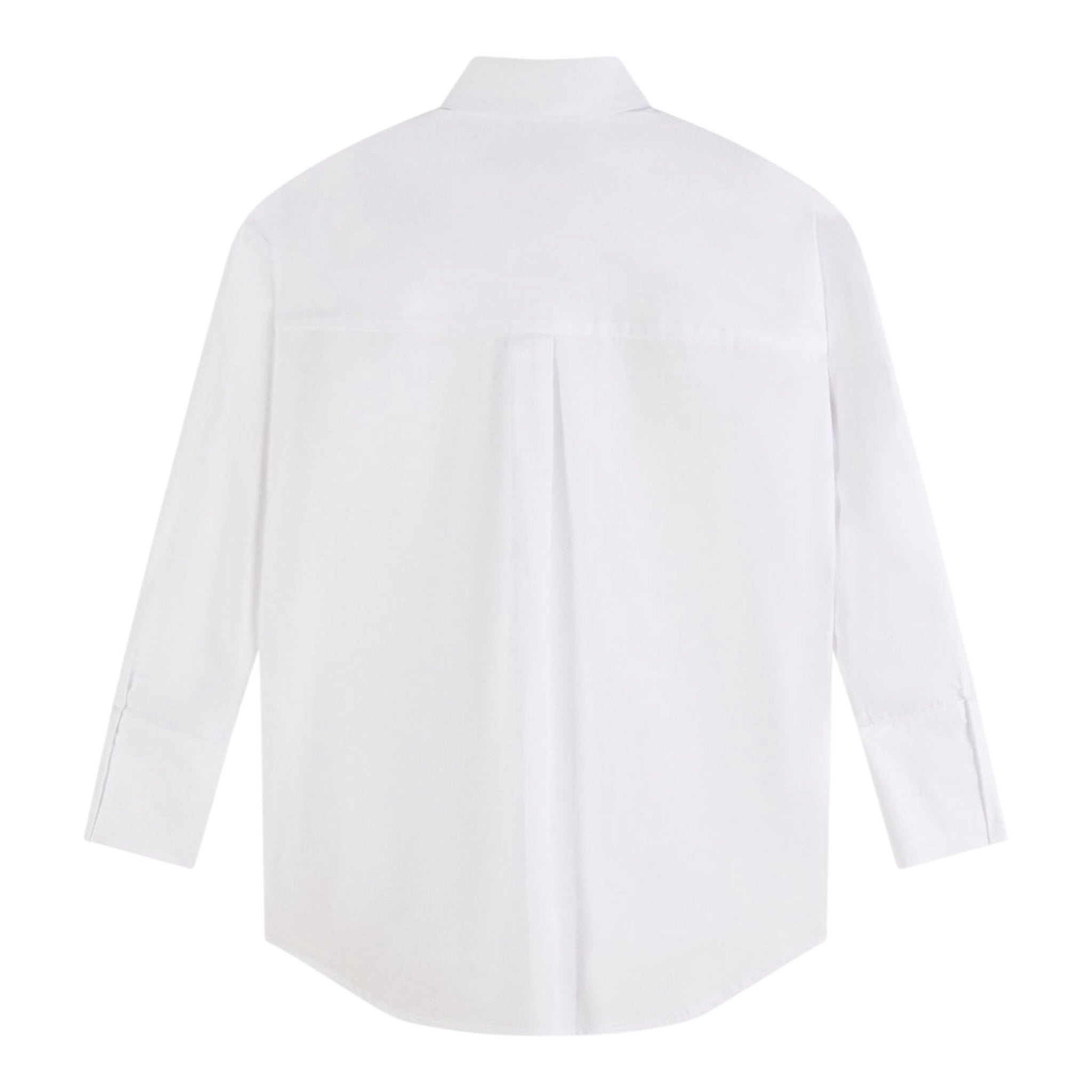 Patrizia Pepe Camicia tinta unita Manica Lunga Bianco per Bambina 7C0249 BIANCO PATRIZIA PEPE 
