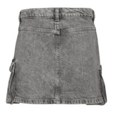 Patrizia Pepe Gonna In Denim tinta unita Grigio per Bambina 7G0147X GRIGIO PATRIZIA PEPE 