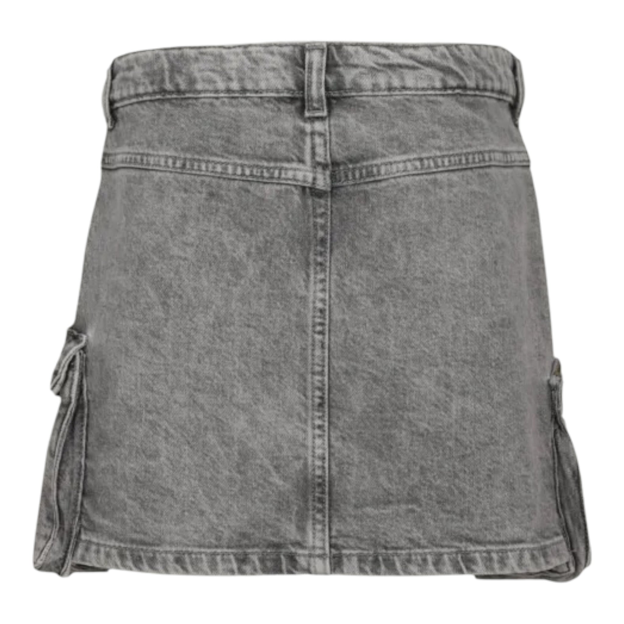 Patrizia Pepe Gonna In Denim tinta unita Grigio per Bambina 7G0147X GRIGIO PATRIZIA PEPE 
