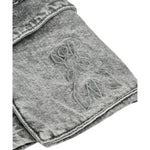 Patrizia Pepe Gonna In Denim tinta unita Grigio per Bambina 7G0147X GRIGIO PATRIZIA PEPE 