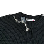 Patrizia Pepe Maglia Girocollo tinta unita Nero per Bambina 7K0062 NERO PATRIZIA PEPE 