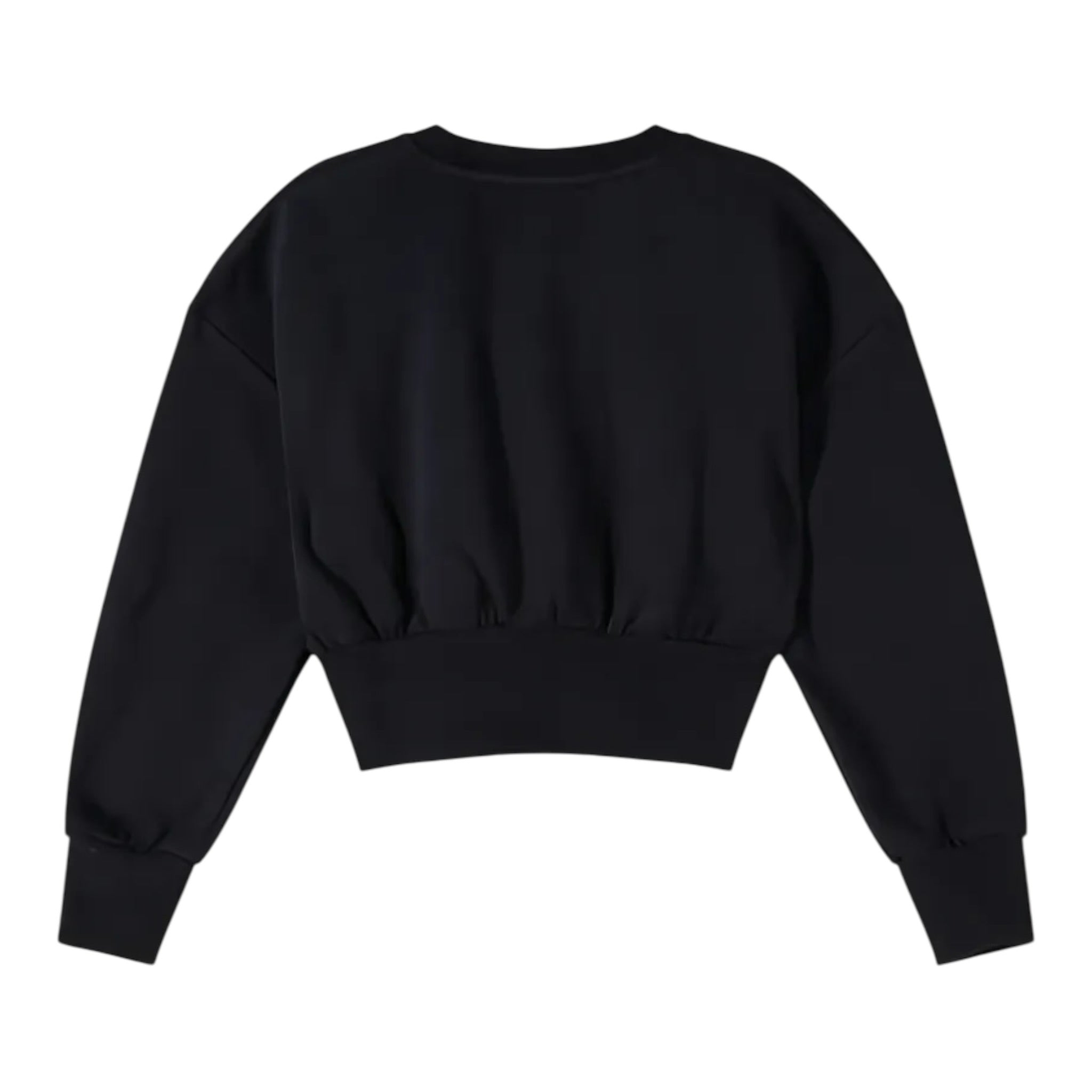 Patrizia Pepe Felpa Chiusa Girocollo tinta unita Nero per Bambina 7M0946XXXX NERO PATRIZIA PEPE 