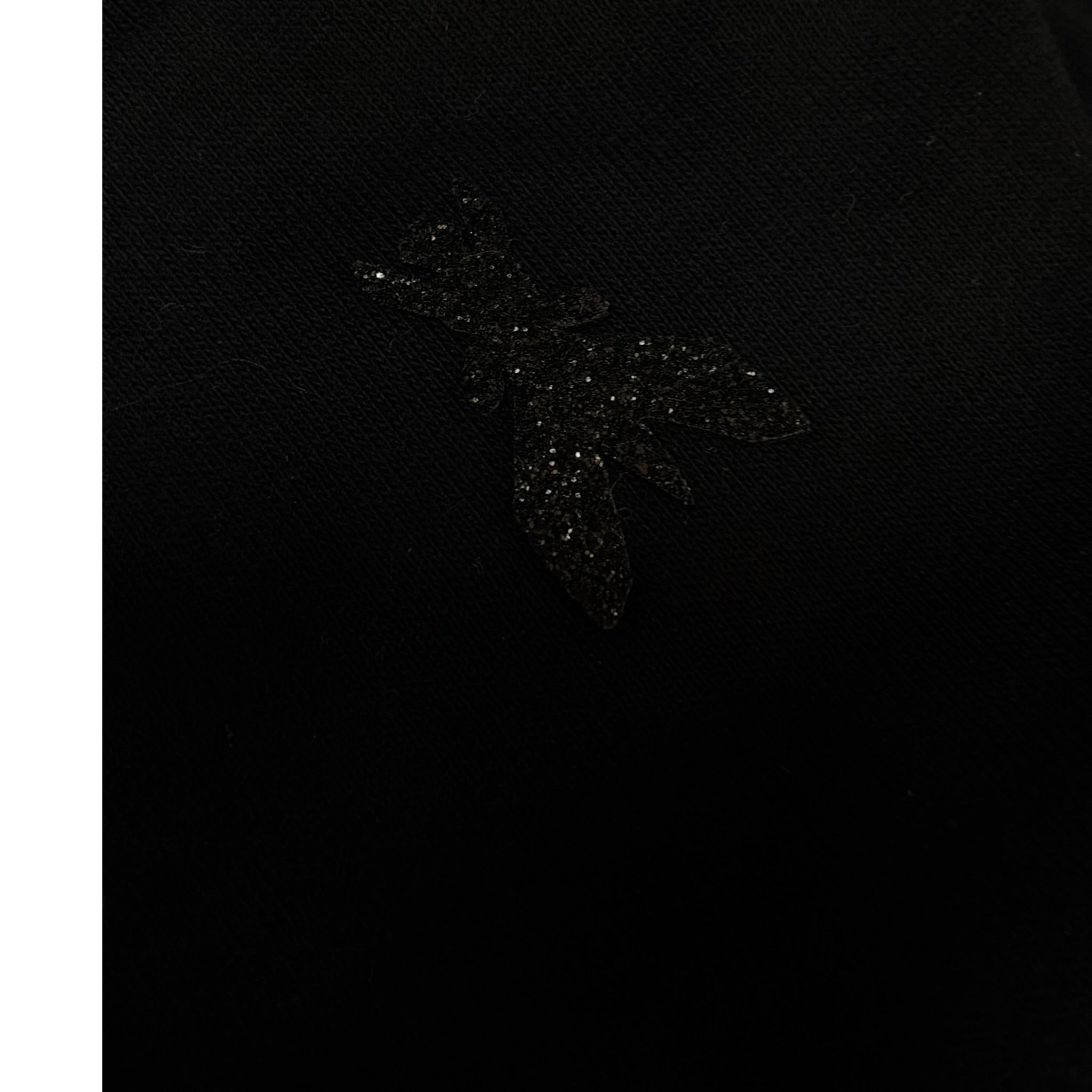 Patrizia Pepe T-Shirt tinta unita con Stampa Nero per Bambina 7M0951 NERO PATRIZIA PEPE 
