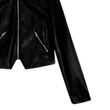 Patrizia Pepe Giubbino Ecopelle tinta unita Nero per Bambina 7O0014 NERO PATRIZIA PEPE 