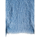 Patrizia Pepe Pelliccia tinta unita Azzurro per Bambina 7O0041XX AZZURRO PATRIZIA PEPE 