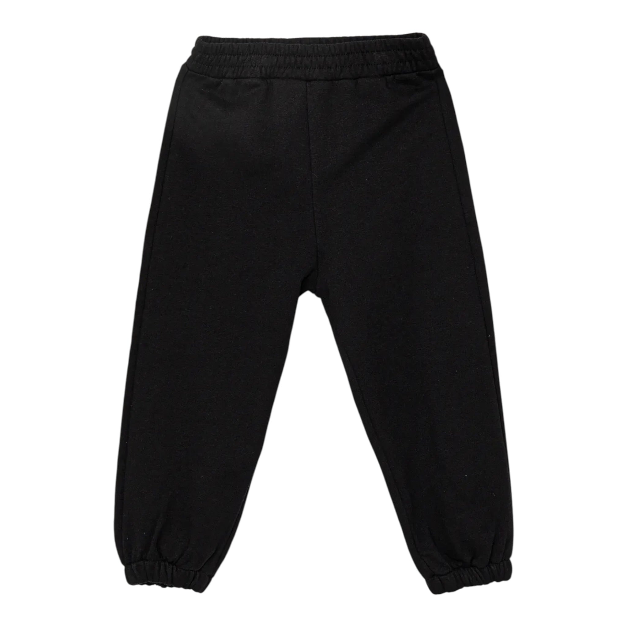 Patrizia Pepe Pantalone tinta unita Modello Tuta Nero per Bambina 7P0326X NERO PATRIZIA PEPE 