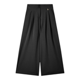 Patrizia Pepe Pantalone Tinta Jnita Modello Palazzo Grigio per Bambina 7P0386X GRIGIO PATRIZIA PEPE 