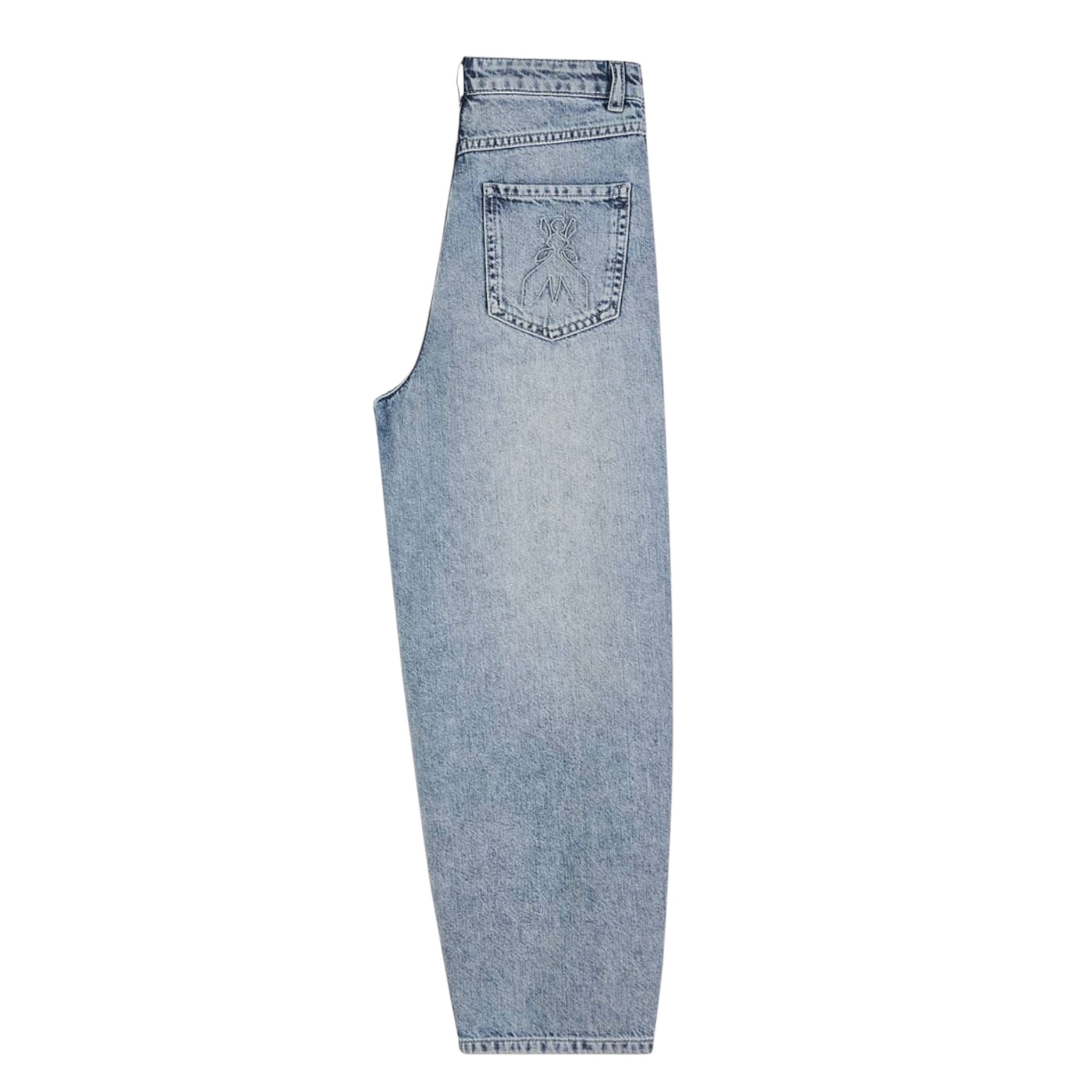 Patrizia Pepe Jeans tinta unita Modello Palazzo Azzurro per Bambina 7P0394XXX AZZURRO PATRIZIA PEPE 