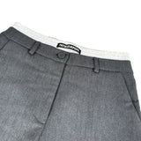 Patrizia Pepe Pantalone Palazzo tinta unita Grigio per Bambina 7P0395 GRIGIO PATRIZIA PEPE 