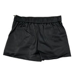 Patrizia Pepe Short In Ecopelle tinta unita con Elastico In Vita Nero per Bambina 7P0400 NERO PATRIZIA PEPE 