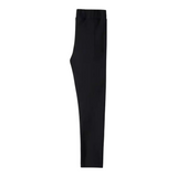 Patrizia Pepe Leggins tinta unita con Logo Nero per Bambina 7P0403 NERO PATRIZIA PEPE 