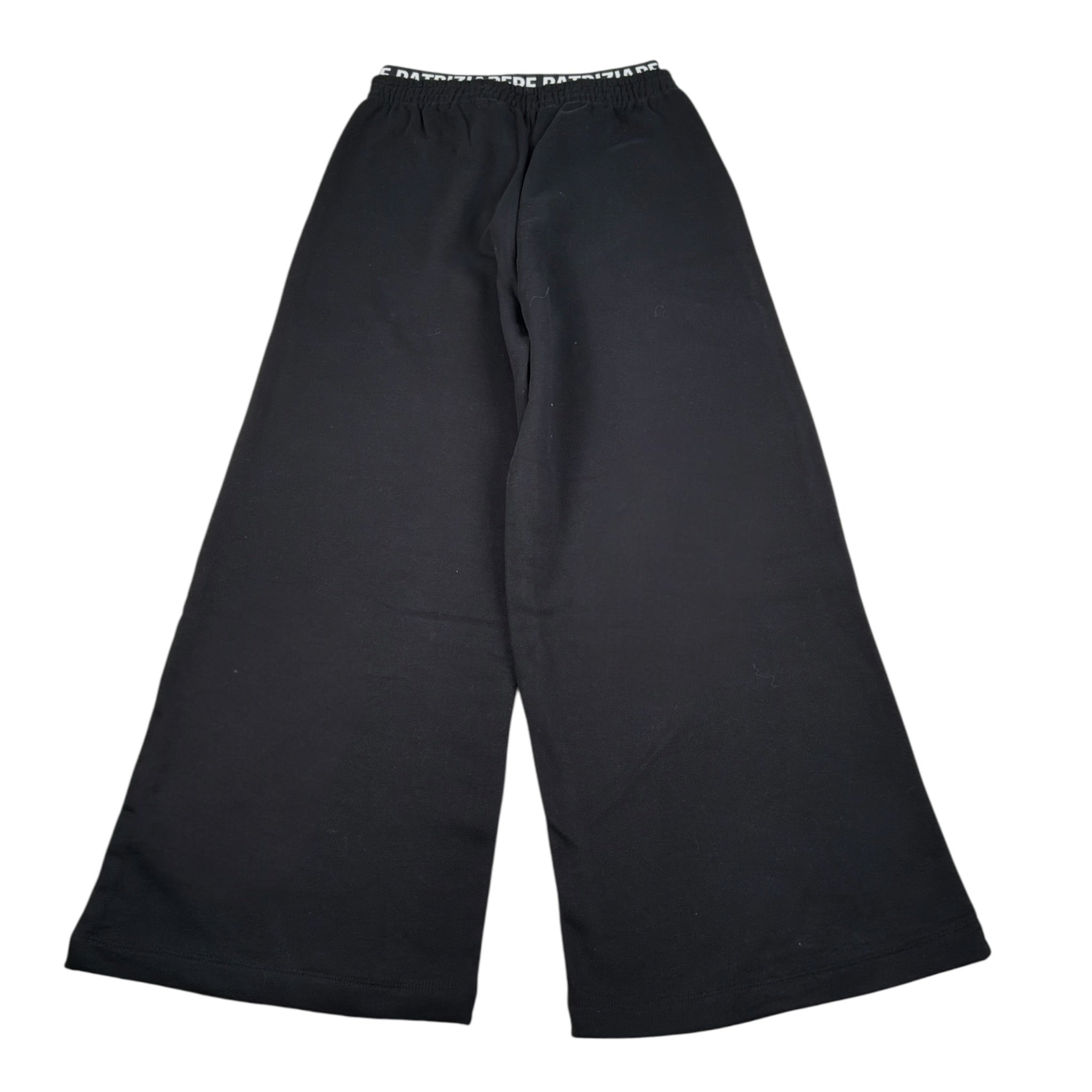 Patrizia Pepe Pantalone tinta unita Modello Palazzo Nero per Bambina 7P0417 NERO PATRIZIA PEPE 