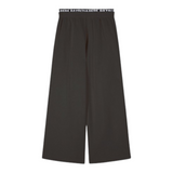 Patrizia Pepe Pantalone tinta unita Modello Palazzo Nero per Bambina 7P0417X NERO PATRIZIA PEPE 