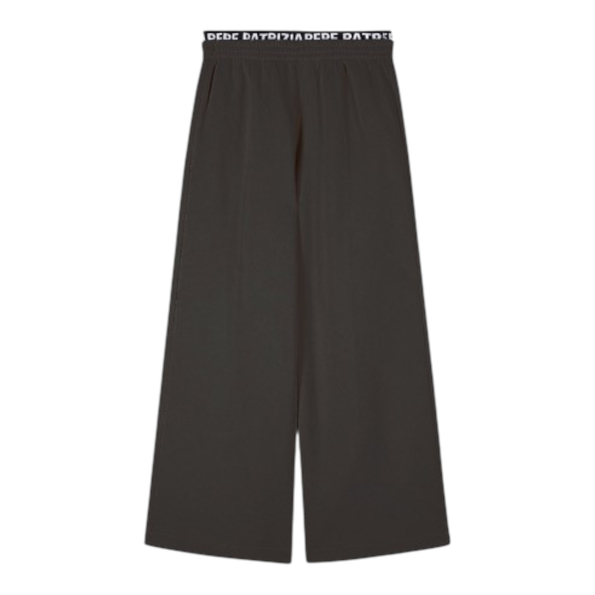 Patrizia Pepe Pantalone tinta unita Modello Palazzo Nero per Bambina 7P0417X NERO PATRIZIA PEPE 