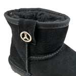 Patrizia Pepe Stivali tinta unita con Pelliccia Nero per Bambina PPJ794 NERO PATRIZIA PEPE 