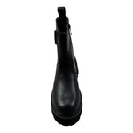 Patrizia Pepe Stivale tinta unita con Logo Nero per Bambina PPJ9779 NERO PATRIZIA PEPE 