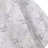 Paz Rodriguez Camicia tinta unita con Stampa Bianco per Neonato 006152019 BIANCO PAZ RODRIGUEZ 