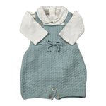 Paz Rodriguez Completo 2 Pezzi Body-Pagliaccetto Verde Acqua per Neonato 007112137 VERDE ACQUA PAZ RODRIGUEZ 