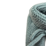 Paz Rodriguez Babbucce tinta unita con Ricami Verde per Neonato 01811710 VERDE PAZ RODRIGUEZ 
