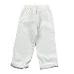 Per Te Pantalone tinta unita con Elastico In Vita Bianco per Neonato 44078N BIANCO PER TE 