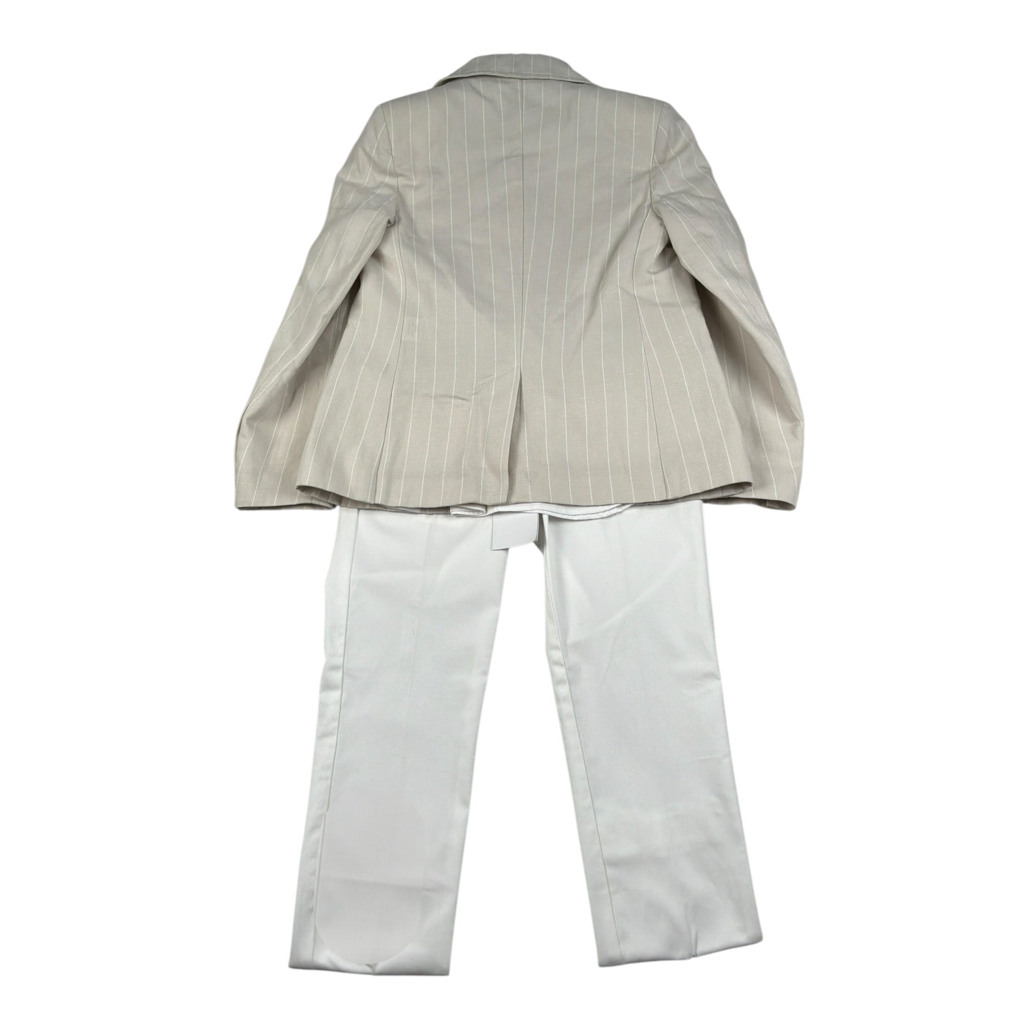 Petit Completo 5 Pezzi Giacca-Camicia-Papilln-Gilet-Pantalone Beige per Bambino L3515686 BEIGE PETIT 