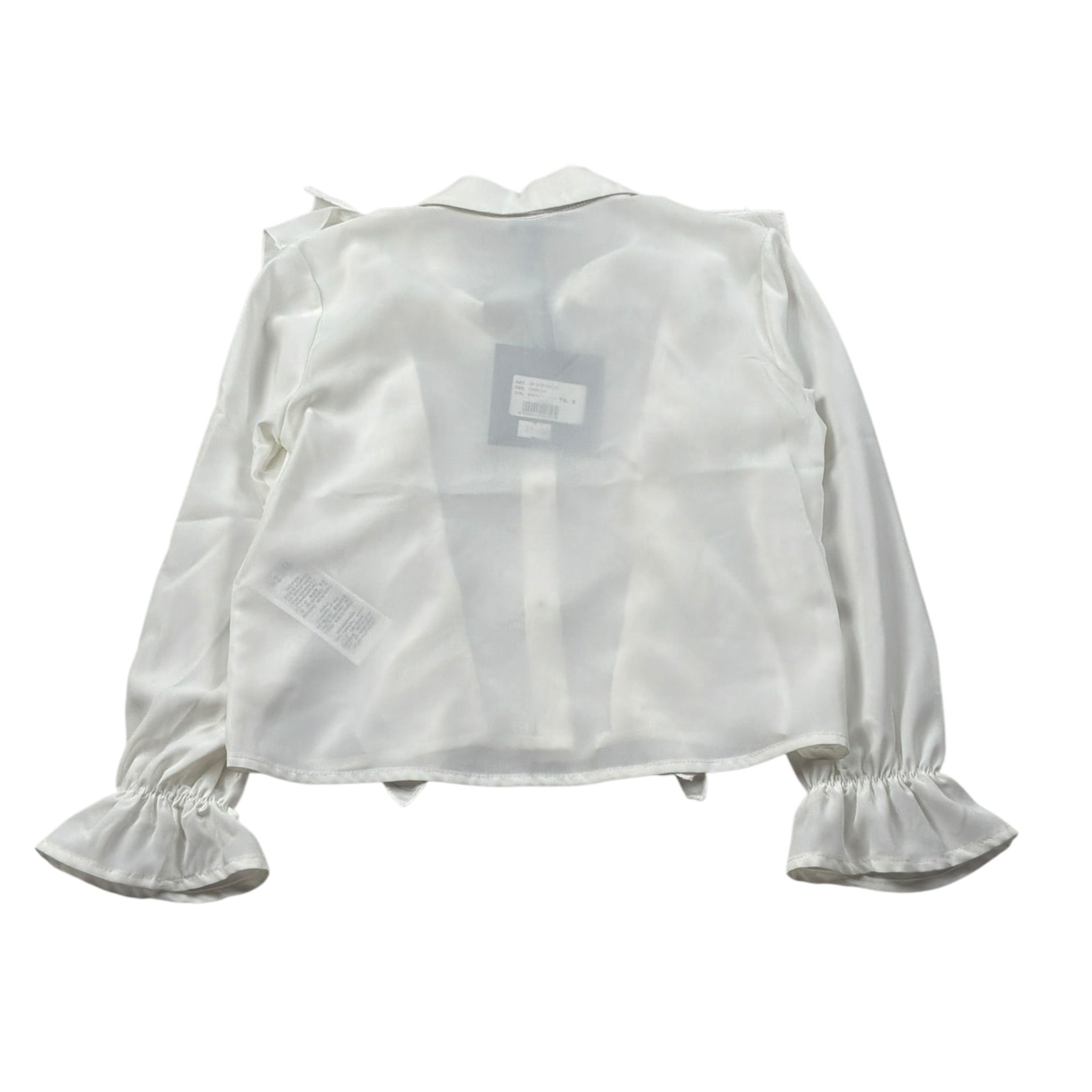 Petit Posh Camicia Manica Lunga tinta unita Panna per Bambina GFJF25150CA PANNA PETIT POSH 