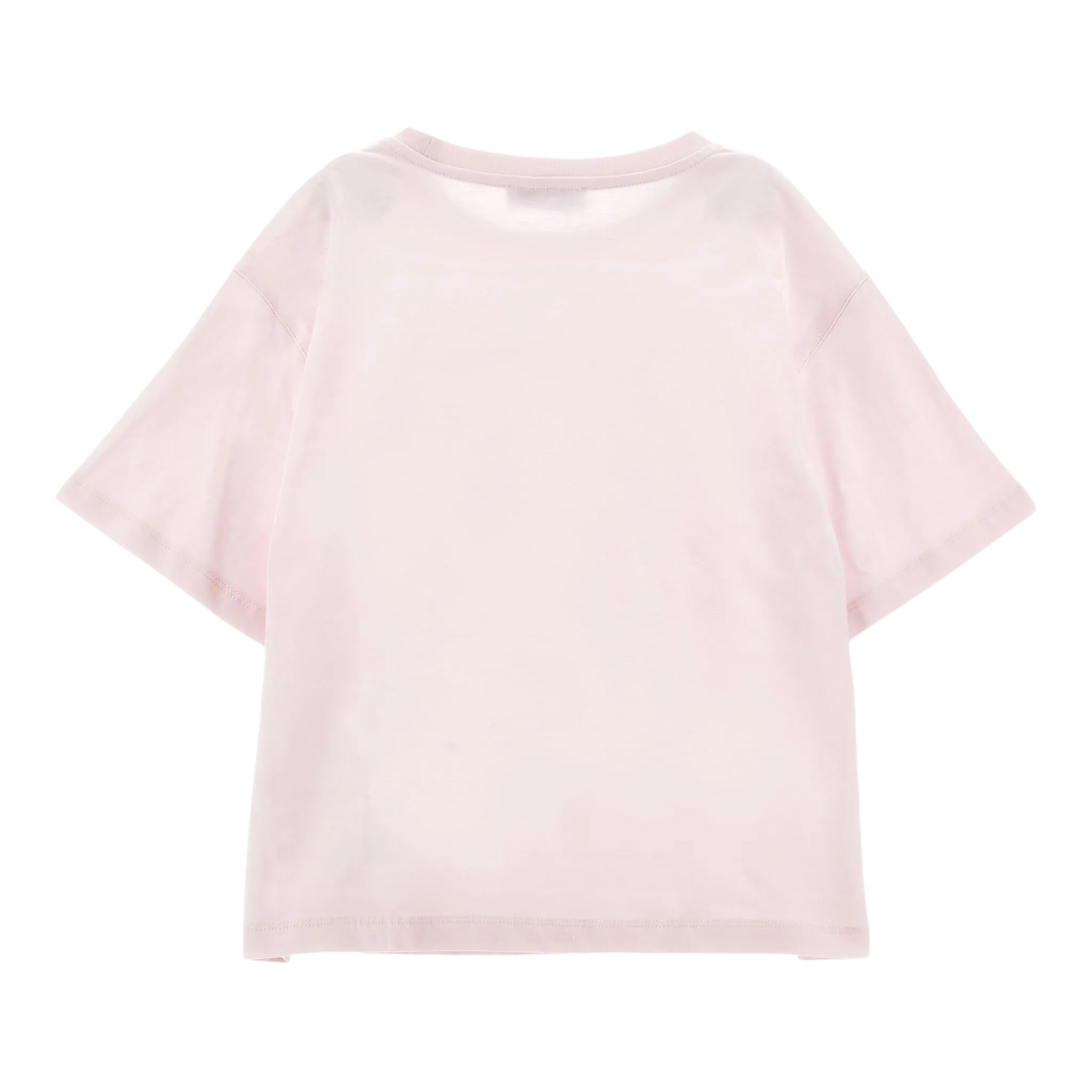 Philosophy T-Shirt tinta unita con Stampa Rosa per Bambina I1F609X ROSA PHILOSOPHY 