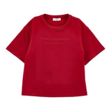 Philosophy T-Shirt tinta unita con Stampa Rosso per Bambina I1F609X ROSSO PHILOSOPHY 