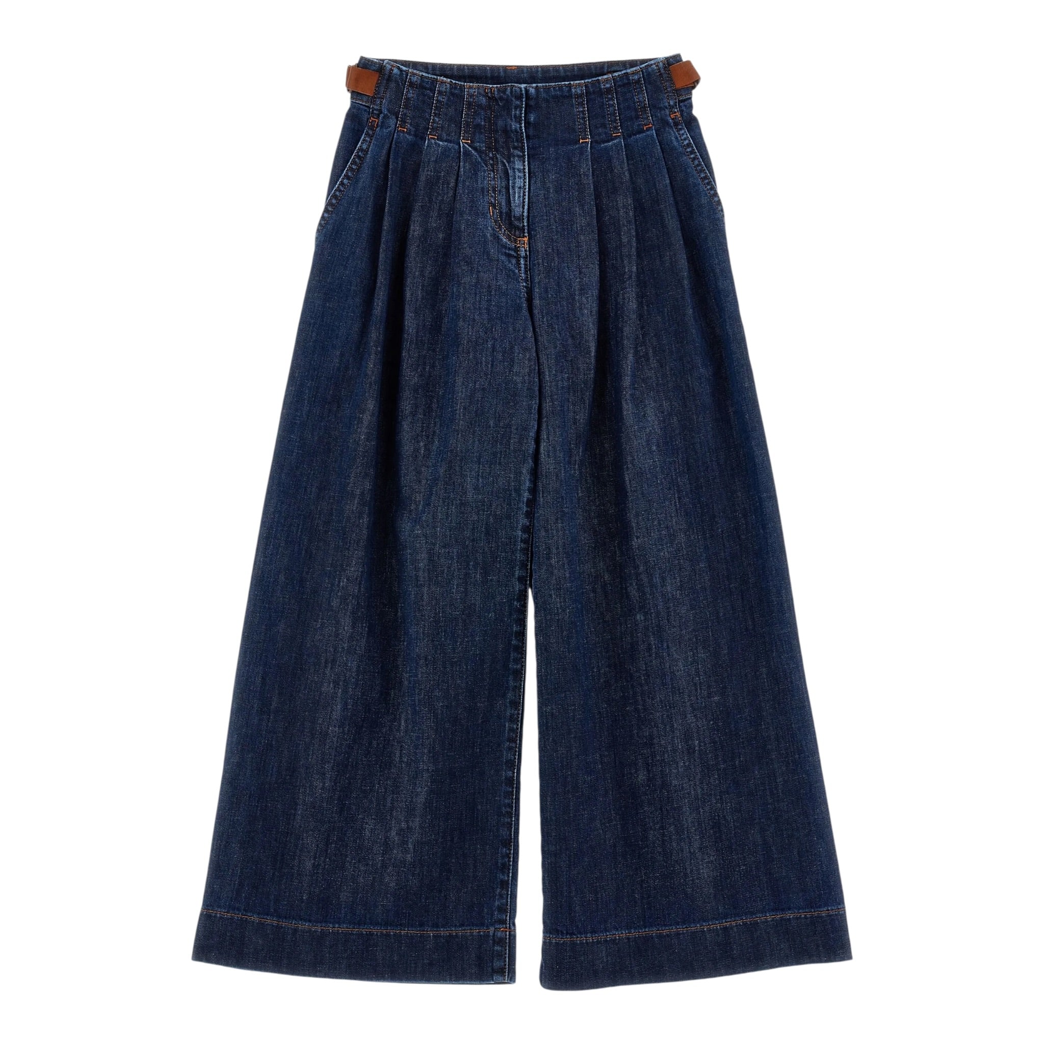 Philosophy Jeans tinta unita Modello Palazzo Blu per Bambina I9F403 BLU PHILOSOPHY 