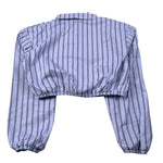 Pinko Camicia Manica Lunga tinta unita Azzurro per Bambina KFCA011 AZZURRO PINKO 