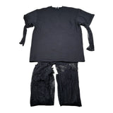 Pinko Tuta Velata tinta unita con Logo Nero per Bambina KFCM003 NERO PINKO 
