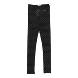 Pinko Leggins Velato tinta unita con Brillantini Nero per Bambina KFPA020 NERO PINKO 