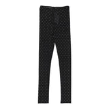Pinko Leggins Velato tinta unita con Brillantini Nero per Bambina KFPA020 NERO PINKO 