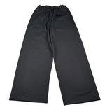 Manila Grace Pantalone tinta unita Modello Palazzo Nero per Bambina M2889W25XX NERO MANILA GRACE 
