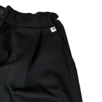 Manila Grace Pantalone tinta unita Modello Palazzo Nero per Bambina M2889W25XX NERO MANILA GRACE 