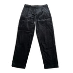 Stella Mccartney Pantalone tinta unita In Velluto Nero per Bambina TV6F10 NERO STELLA McCARTNEY 