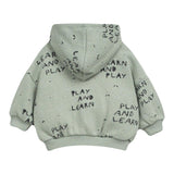 Play Up Felpa tinta unita con Stampa Verde per Neonato 1AR11354 VERDE PLAY UP 