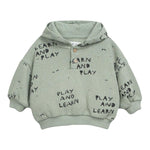 Play Up Felpa tinta unita con Stampa Verde per Neonato 1AR11354 VERDE PLAY UP 