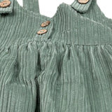 Play Up Abito Modello Salopette tinta unita Verde per Bambina 4AR11452 VERDE PLAY UP 